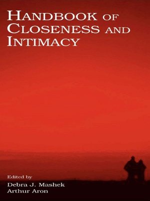 cover image of Handbook of Closeness and Intimacy